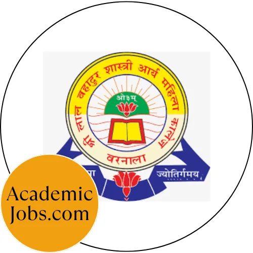 Sh Lal Bahadur Shastri Arya Mahila College Jobs